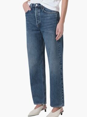 AGOLDE Women’s 90’s Jean Mid Rise Loose Fit Essence Size 27